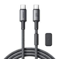 Joyroom A50 Unlimited Series Type-C - Type-C Cable 60W 480mb/s 1.2m with Magnetic Organizer / Gray