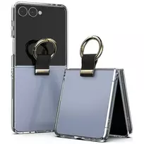 Mercury Case Golden Bell Clear Case for Samsung Galaxy Z Flip8 black