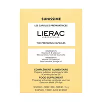 Lierac , Sunissime, Enhance  AND  Prolong Tan, Capsules, 30 capsules, 11.4 g