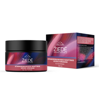 ŽIEDĖ, stangrinamasis naktinis veido kremas su dumbliais, 50 ml