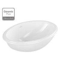 Villeroy&Boch Evana 500x350 cm praustuvas montuojamas po stalviršiu, Ceramic Plus danga