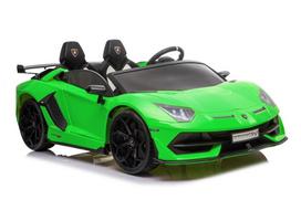 Dvivietis vaikiškas elektromobilis Lamborghini Aventador SX2028, žalias