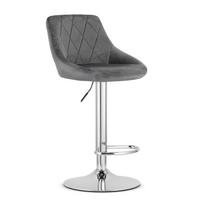 Baro kėdė KAST, sukama, reguliuojamo aukščio, pilka, 85–105 cm