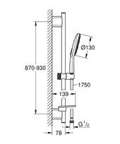 Dušo komplektas Grohe RAINSHOWER SMARTACTIVE 130 26548000