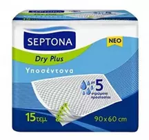 Absorbuojantys paklotai Septona 90x60cm 15vnt