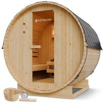 Barrel pirtis Spitzbergen 4 asmenims 180 cm su 6 kW pirties krosnele