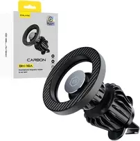Blavec automobilinis laikiklis BH-16A Carbon magnetinis Magsafe (BH16AC-MAVB) juodos spalvos