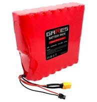 Gares 36 V, 8,7 Ah kvadratinis akumuliatorius paspirtukui, su XT60 ir SM 2Pin jungtimis