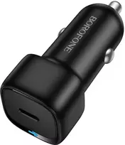 Oem Borofone automobilinis įkroviklis BZ34A Cloud – Type C – PD 20W juodos spalvos