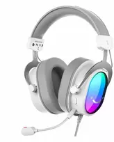 Fifine Microphone Ausinės studijinės su lankeliu ant galvos Fifine H16W 7.1 Baltas RGB