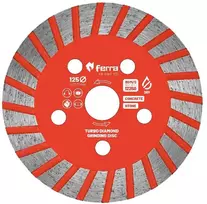 Ferra turbo deimantinis šlifavimo diskas, Ø125mm