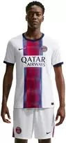 Vyriški marškinėliai Nike Paris Saint-Germain 2026/27 Match Away balta II1788 101 (2XL)