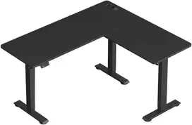 Reguliuojamo aukščio kampinis rašomasis stalas 160 x 140 x 72–120 cm