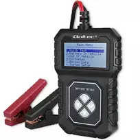 Akumuliatoriaus testeris Qoltec su LCD | Polish Menu | 12V | AGM | GEL | STD | 30-220AH | 50686