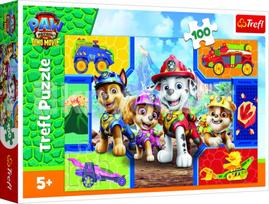 TREFL PAW PATROL dėlionė „Šuniukai-patruliai“, 100 det.