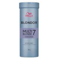 Wella Professional Blondor Multi Blonde 7 Powder Lightener - šviesinimo milteliai, 400 g