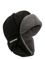 Didriksons - Biggles Kids' Cap - Žieminė kepurė - Juoda
