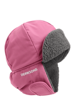 Didriksons - Biggles Kids' Cap - Žieminė kepurė - Rožinė