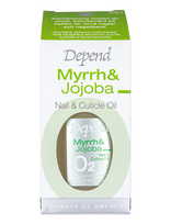 Depend Cosmetic - Myrra & Jojoba Nail & Cuticle Oil - Nagų priežiūra - Nude