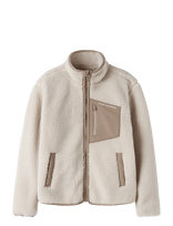 Name It - Nknmattia Sherpa Jacket Pb1 - Flisinė striukė - Kreminė spalva