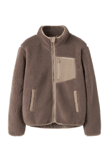 Name It - Nknmattia Sherpa Jacket Pb1 - Flisinė striukė - Ruda