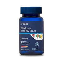 TRACE MINERALS CHILDREN'S FEED MY BRAIN Subalansuotas maistinių medžiagų kompleksas vaikams