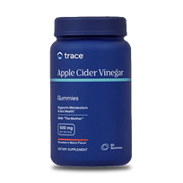 TRACE MINERALS APPLE CIDER VINEGAR GUMMIES Obuolių acto guminukai virškinimui
