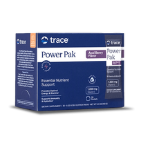 TRACE MINERALS POWER PAK Elektrolitai su vitaminu C imunitetui ir energijai - Acai