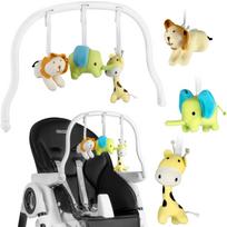 Žaislų lankelis Ricokids maitinimo kėdutėms - Belo/Lindo/Tugo
