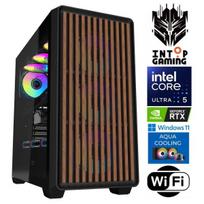 INTOP AQUA Ultra 5 245KF 32GB DDR5 1TB SSD+2TB RTX5060Ti 16GB WiFi W11Pro DW