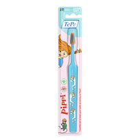 TEPE, Kids Pippi, dantų šepetėlis, labai minkštas, 0-3 m., 1 vnt.