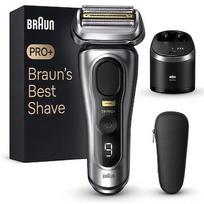 Braun 9567CC Skuveklis Series 9 Pro+ Auduma Maciņš Ceļojumiem + Clean&Charge  9567CC