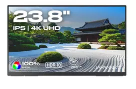 JAPANNEXT 60.5 cm (23.8 inch) JN-MD-IPS238U-C6 4K UHD IPS Monitor HDMI USB-C Black