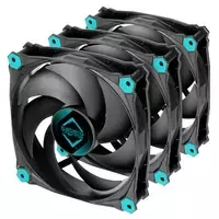 Iceberg Thermal IceGALE Silent 120mm Black Case Fan 3-Pack