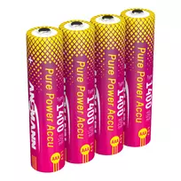 ANSMANN PurePower AAA 1400 mAh NiMH įkraunamos baterijos 4 vnt. (1311-0034)