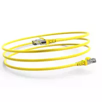INCA Cat6 UTP Ethernet Patch Cable RJ45 0.5m Geltonas