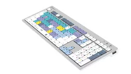 LogicKeyboard DaVinci Resolve Classic ALBA FR (Mac) - French AZERTY Layout, Wired USB Keyboard for Blackmagic DaVinci Resolve