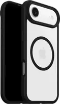 OtterBox React MagSafe for Apple iPhone 14 Pro Max - Black Crystal (Clear/Black)