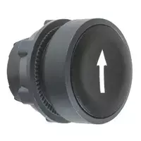 APC ZB5AA335 Harmony XB5 plokščia mygtuko galvutė, juoda, plastikinė, 22 mm montavimas, IP69K