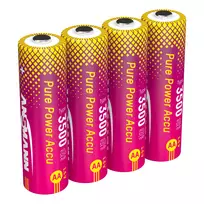 ANSMANN PurePower 3500 AA NiMH įkraunamos baterijos 3500 mAh 1,2 V 4 vnt. pakuotė