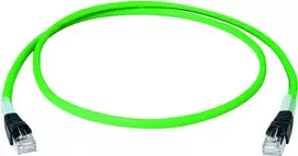 Telegärtner Cat6a S/FTP Patch Cable 2m Green