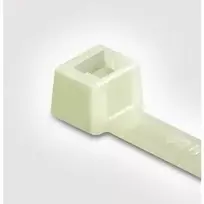 HellermannTyton T250R Kabelio raištis, poliamidas 6.6, natūralus, 250 mm ilgio, 2.8 mm pločio, 100 vnt. pakuotė