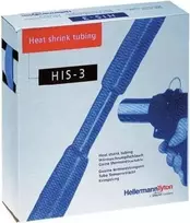 Termosusitraukianti žarna HellermannTyton 1,2 mm juoda 10 m polietilenas 2:1