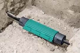 HellermannTyton T30R-PP kabelio raištis, žalias, polipropilenas, 150 mm ilgio, 4,6 mm pločio, 35 mm ryšulio skersmuo, 135 N tempimo stipris, nuo -20 °C iki +90 °C, UL94 HB, be halogenų, vidaus patalpoms, 1 vnt.