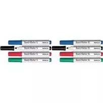 MAUL Hebel XL Whiteboard Marker – Smulkus Antgalis – Įvairių Spalvų – 4 Vnt. Pakuotė