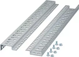 EFB-Elektronik 19 inch Montavimo bėgeliai 18U sieninėms spintoms, 2 vnt. rinkinys, juodi