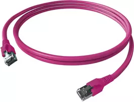 EasyLan FlexBoot Cat.6 S/FTP Patch Cable Violet 10m