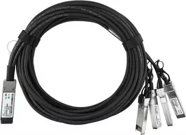 BlueOptics Dell GEZDK5J BlueLAN Passive 40GBASE-CR4 QSFP iki 4x10GBASE-CR SFP+ Direct Attach Breakout kabelis, 1m