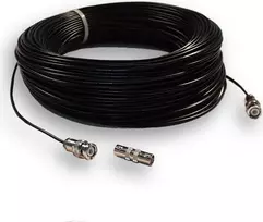Güde 0134-10 Coaxial Cable 10 m BNC Black