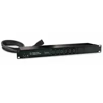 GüDE 8112-6 Sequencer C19 UES Filter 6xC13 CEE320 C19 - Switched PDU 1U Rackmount